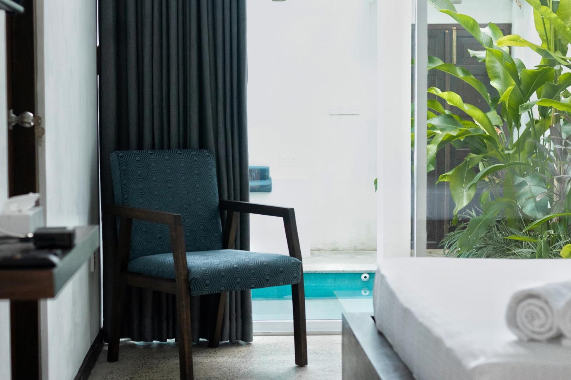 Private Pool Cabanas Ac - Angam Villas Hikkaduwa Exterior foto