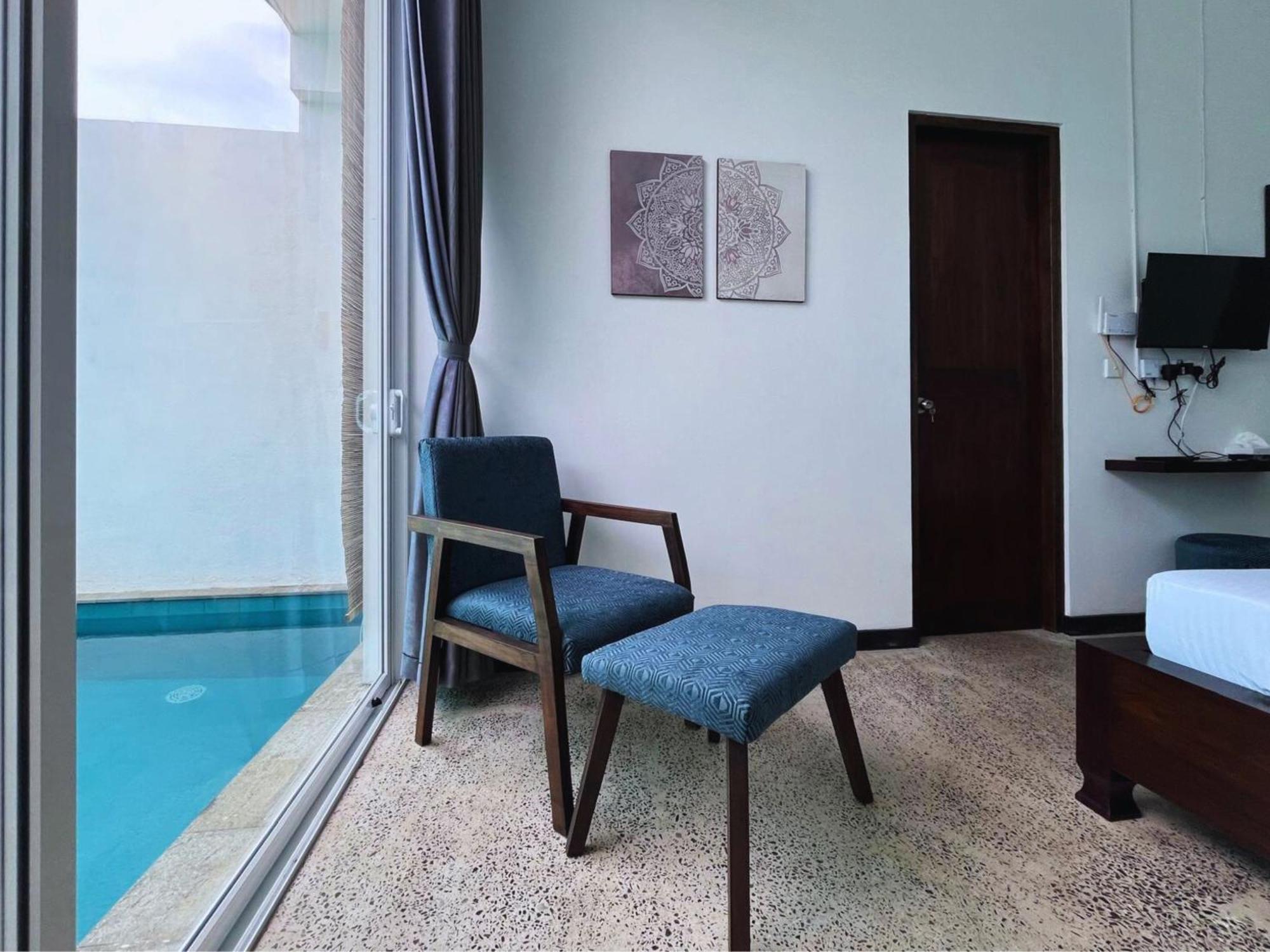 Private Pool Cabanas Ac - Angam Villas Hikkaduwa Exterior foto